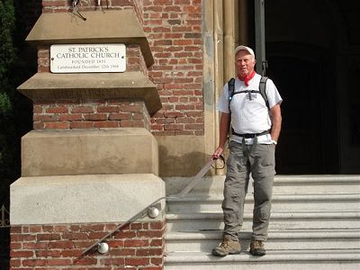 Patrick Cloherty at St. Patrick's church in San Francisco